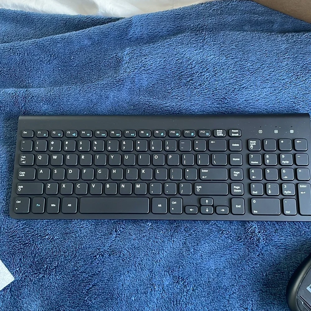 Cordless Multimedia Keyboard and Mouse